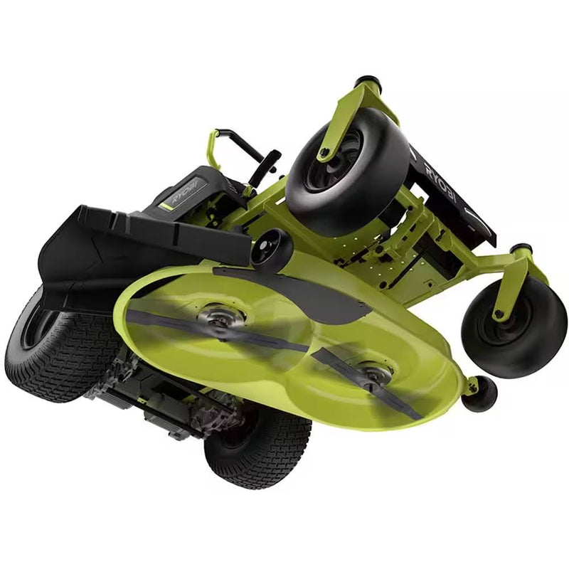 Ryobi 42" Powerful 100 Ah Battery Electric Zero Turn Riding Mower