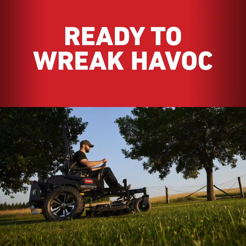 Titan MAX HAVOC Edition 60” Commercial Zero Turn Riding Mower with Powerful 26HP Kohler V-Twin and Durable Ironforged Deck