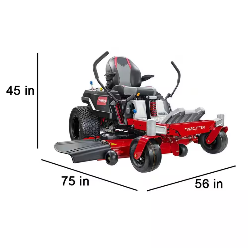 Experience the Power of Precision: 50" 23 HP Timecutter Zero Turn Riding Mower with Ironforged Deck and Kawasaki V-Twin Engine – Featuring Myride for Ultimate Comfort!