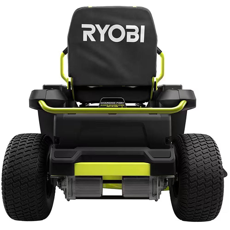 Ryobi 42" Powerful 100 Ah Battery Electric Zero Turn Riding Mower