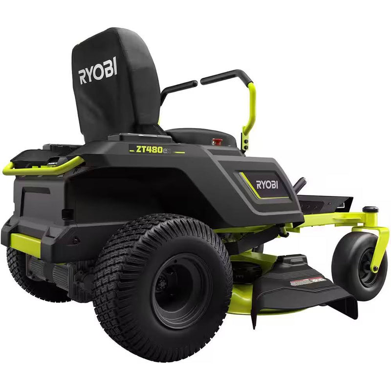 Ryobi 42" Powerful 100 Ah Battery Electric Zero Turn Riding Mower