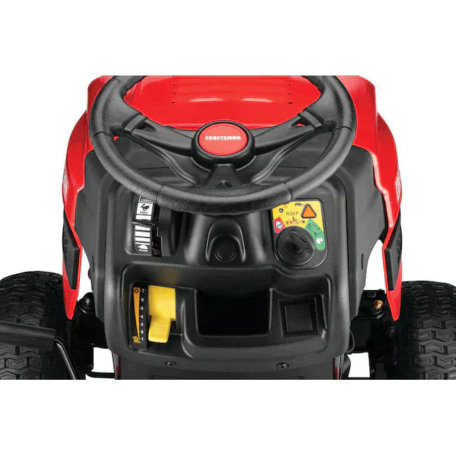 Powerful 42-inch CRAFTSMAN T110 Riding Lawn Mower with 17.5 HP Engine for Effortless Lawn Care