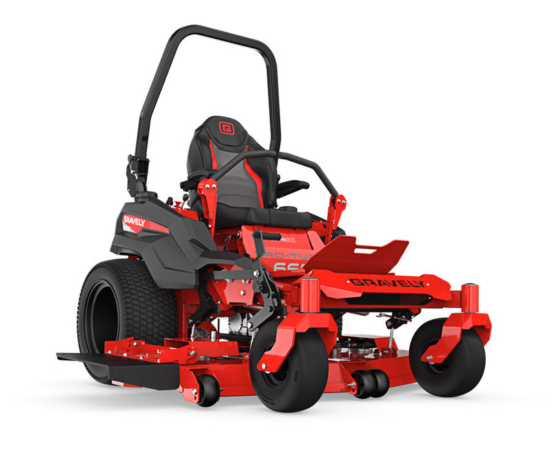 Gravely Pro-Turn 672 Zero Turn Mower - 72" Deck, Powerful 38.5HP Kawasaki EFI Engine - Model 992504